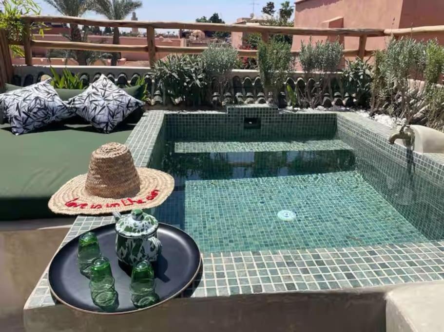 Riad Ptit Kech, Bassin Terrasse - Petits Dejeuners مراكش المظهر الخارجي الصورة